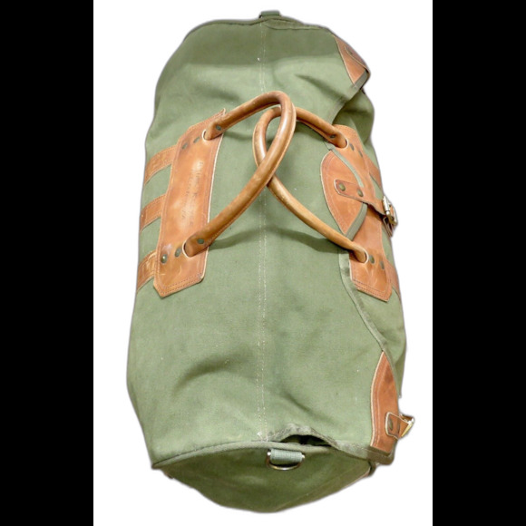 Vintage Orvis Canvas Leather Duffle Bag NO LABEL - Picture 5 of 12